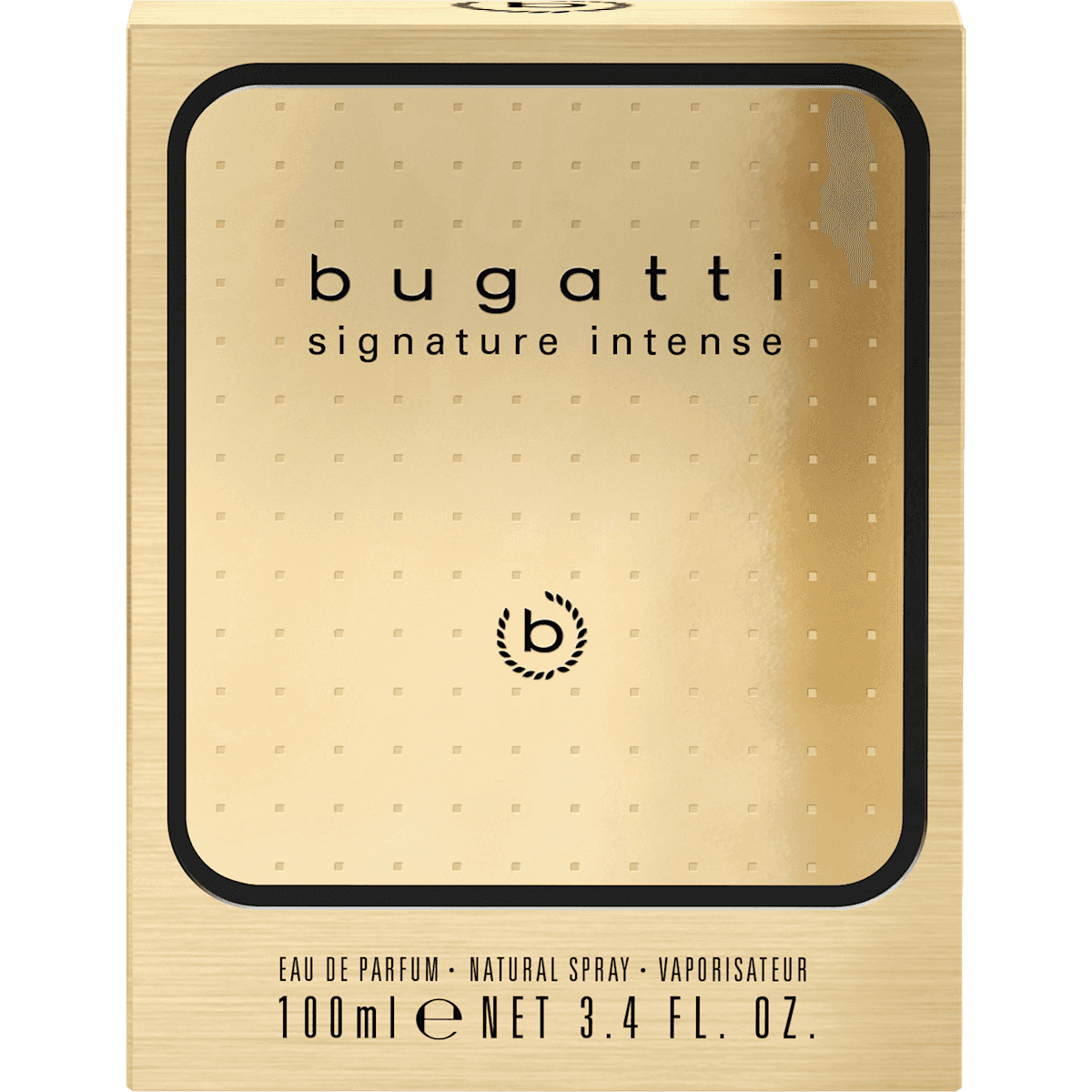 bugatti signature intense Eau de Parfum, 100 ml — produit allemand authentique au Maroc