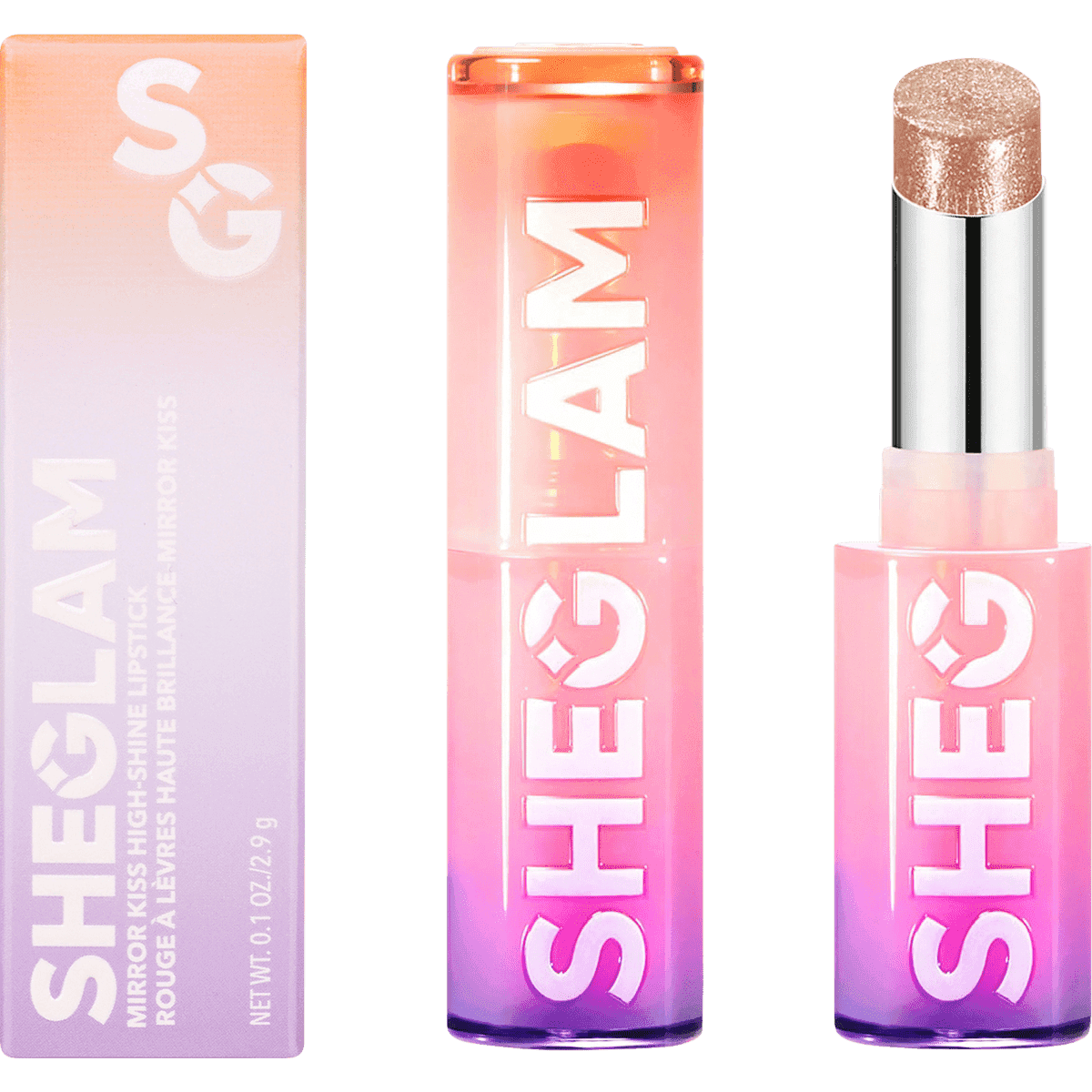 SHEGLAM Rouge à lèvres Mirror Kiss Own Your, 2,9 g (SHEGLAM Lippenstift Mirror Kiss Own Your, 2,9 g) — منتج ألماني أصلي في المغرب