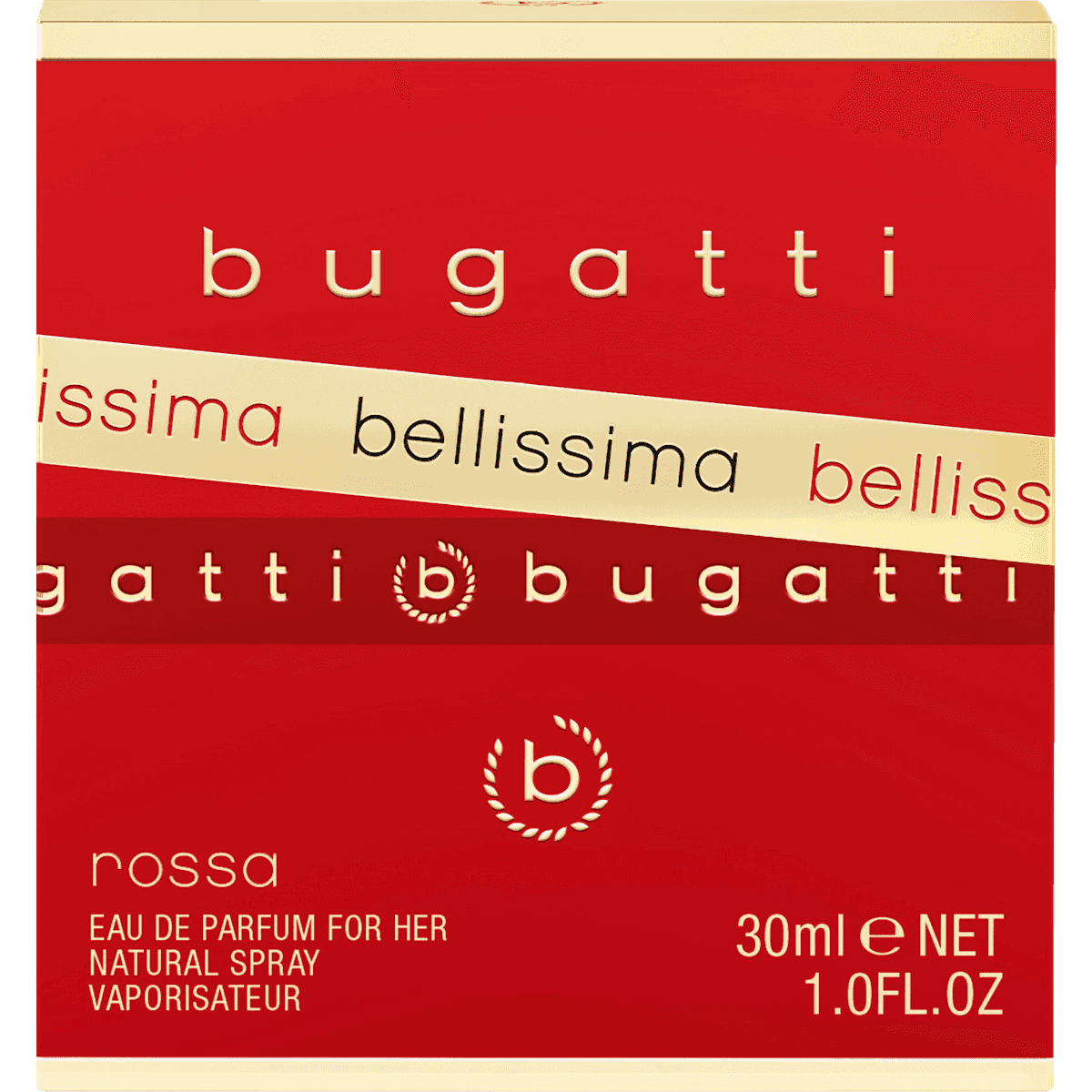 bugatti bellissima rossa Water Fragrance, 30 ml (bugatti bellissima rossa Eau de Parfum, 30 ml) — authentic German product in Morocco