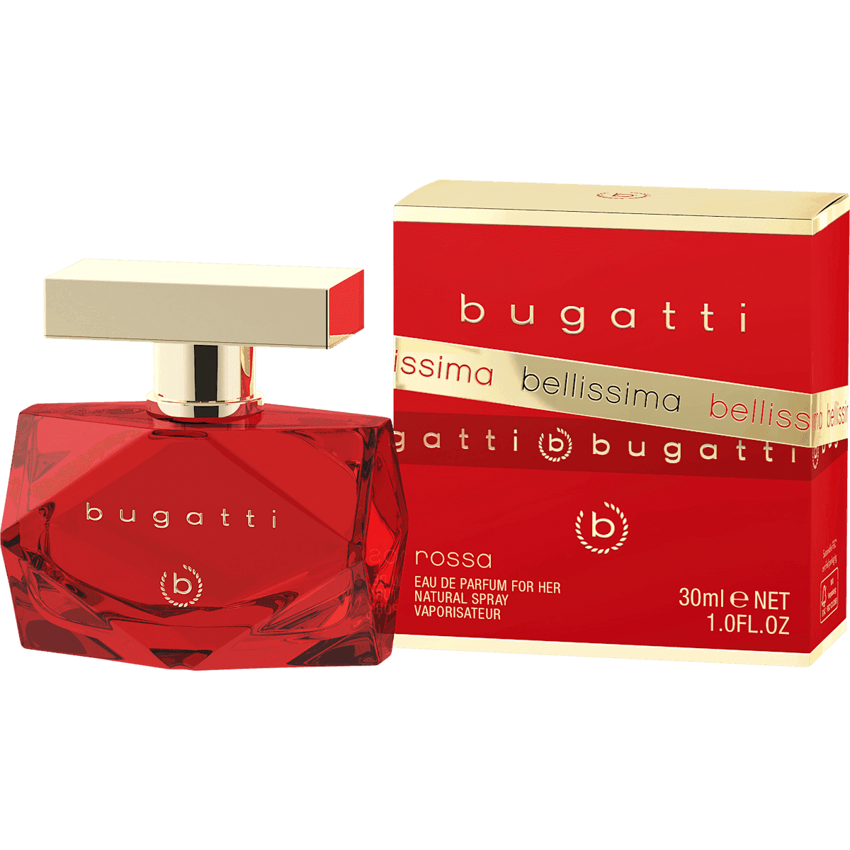 bugatti bellissima rossa Eau de Parfum, 30 ml — منتج ألماني أصلي في المغرب