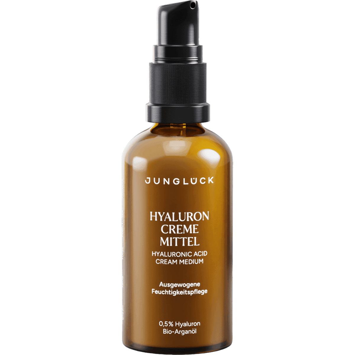 JUNGLÜCK crème visage avec Acide hyaluronique, moyen, 50 ml (JUNGLÜCK Gesichtscreme mit Hyaluron, mittel, 50 ml) — منتج ألماني أصلي في المغرب