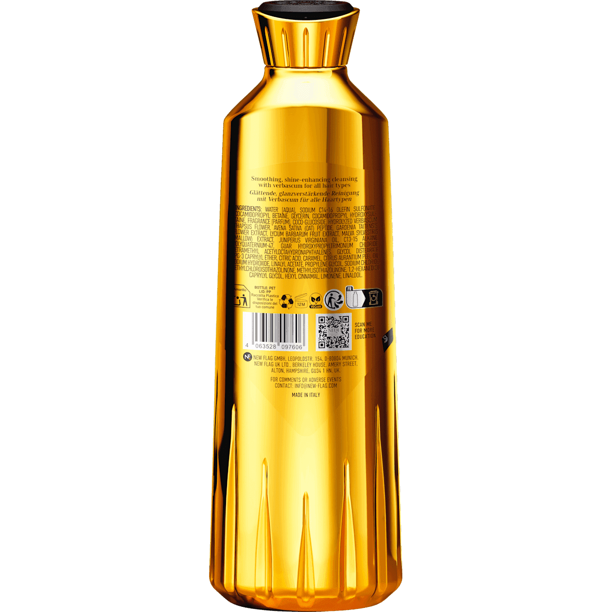 NEQI Shampooing Diamond Glass, 330 ml (NEQI Shampoo Diamond Glass, 330 ml) — produit allemand authentique au Maroc