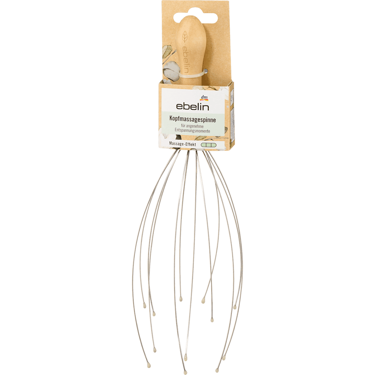 ebelin Kopfmassagespinne, 1 pièce — produit allemand authentique au Maroc