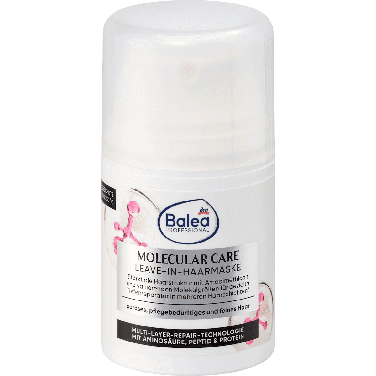 Balea PROFESSIONAL Leave-In Masque cheveux Molecular Care, 50 ml — منتج ألماني أصلي في المغرب