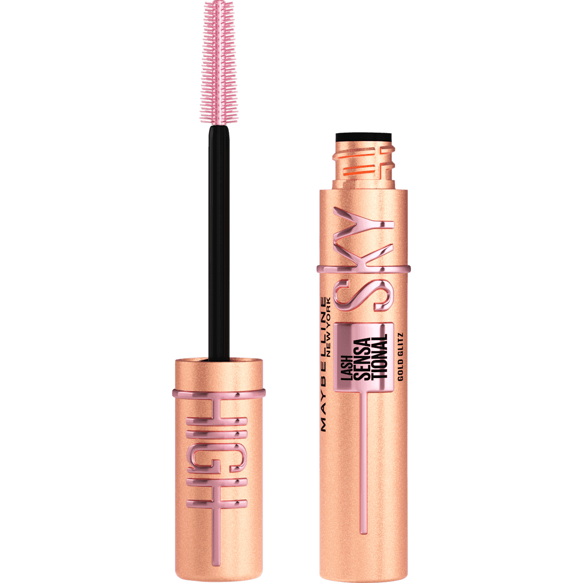 MAYBELLINE NEW YORK Mascara Lash Sensational Sky High Gold paillettes, 7,5 ml — منتج ألماني أصلي في المغرب