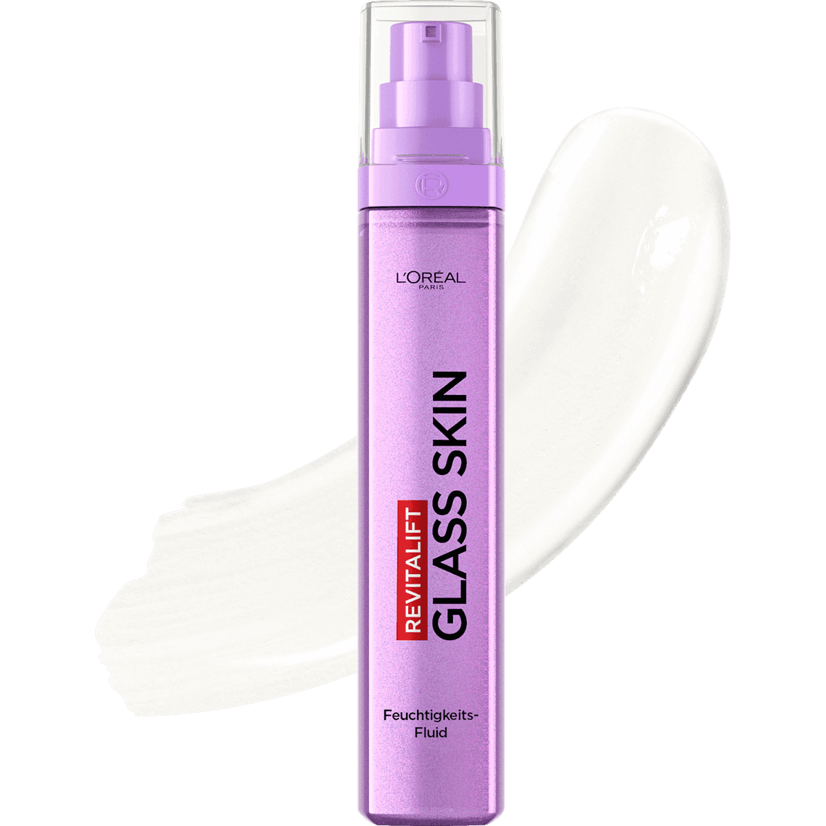 L'ORÉAL PARiS REVITALIFT Fluide hydratant Glass Skin, 50 ml (L'ORÉAL PARiS REVITALIFT Feuchtigkeitsfluid Glass Skin, 50 ml) — produit allemand authentique au Maroc