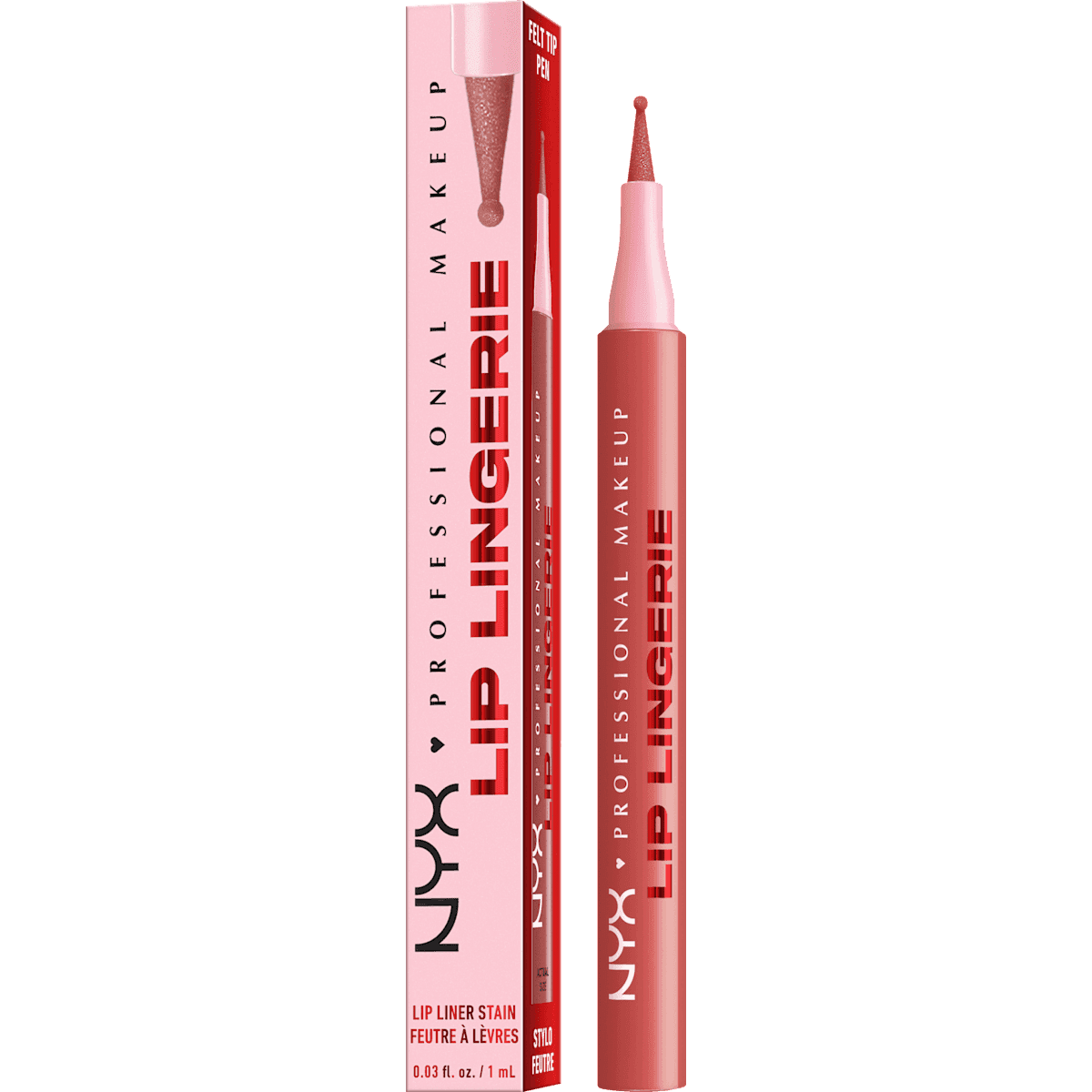 NYX PROFESSIONAL MAKEUP Lipliner Lip Lingerie 09 Stain Send Nudes, 1 ml — منتج ألماني أصلي في المغرب