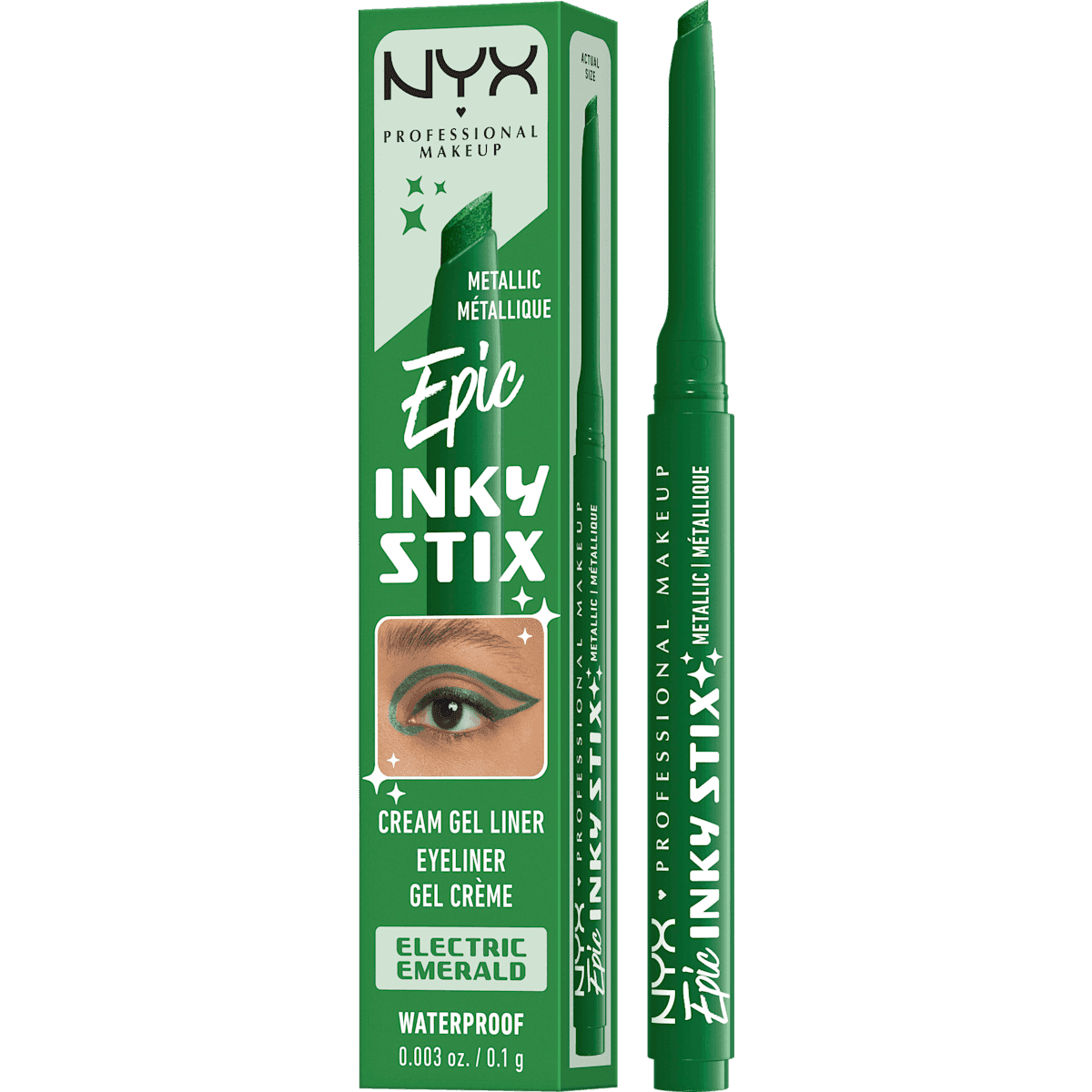 NYX PROFESSIONAL MAKEUP Eyeliner Epic Inky Stix Waterproof 14 Electric, 0,1 g — منتج ألماني أصلي في المغرب