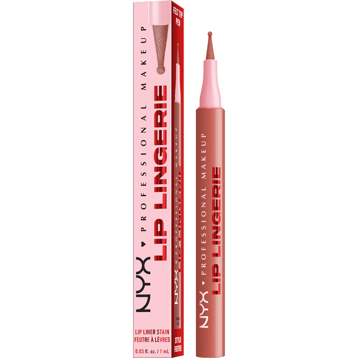 NYX PROFESSIONAL MAKEUP Lipliner Lip Lingerie Stain 08 After Hour, 1 ml — منتج ألماني أصلي في المغرب