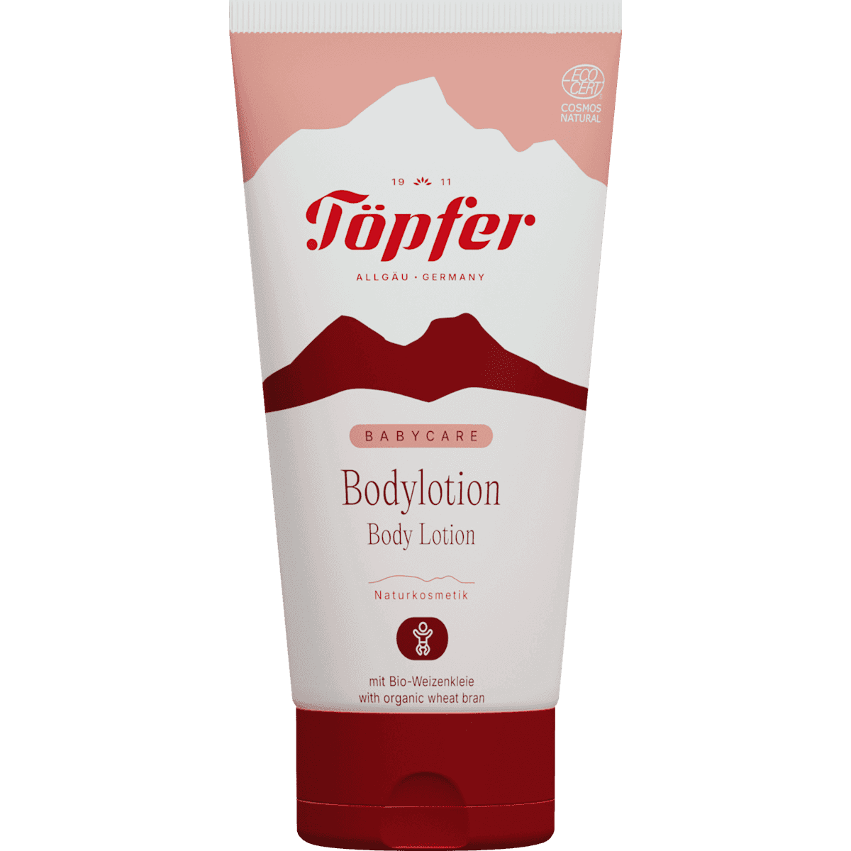 Töpfer Baby body lotion Babycare, 150 ml — authentic German product in Morocco