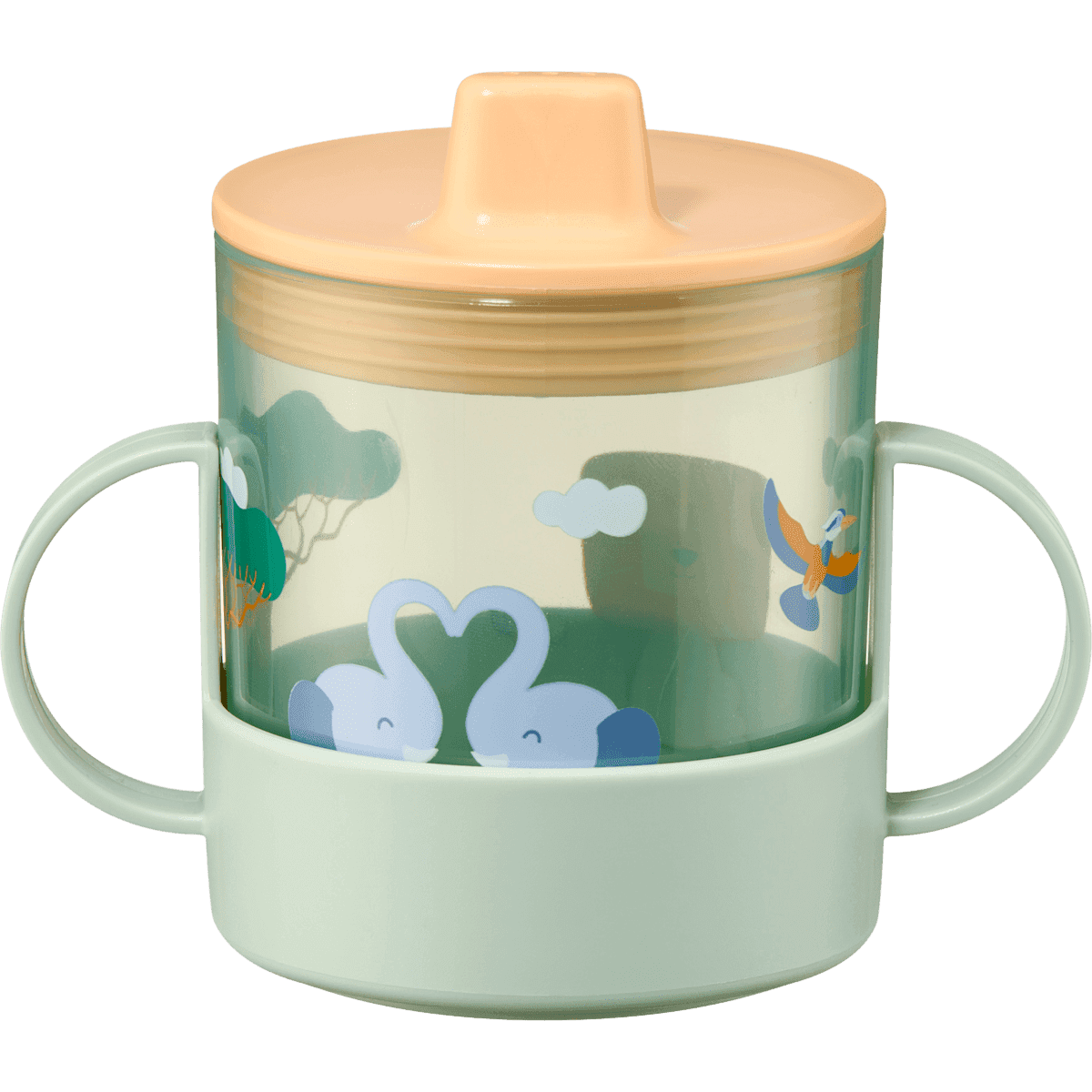 Babylove Tasse d'apprentissage vert, 1 pièce — produit allemand authentique au Maroc