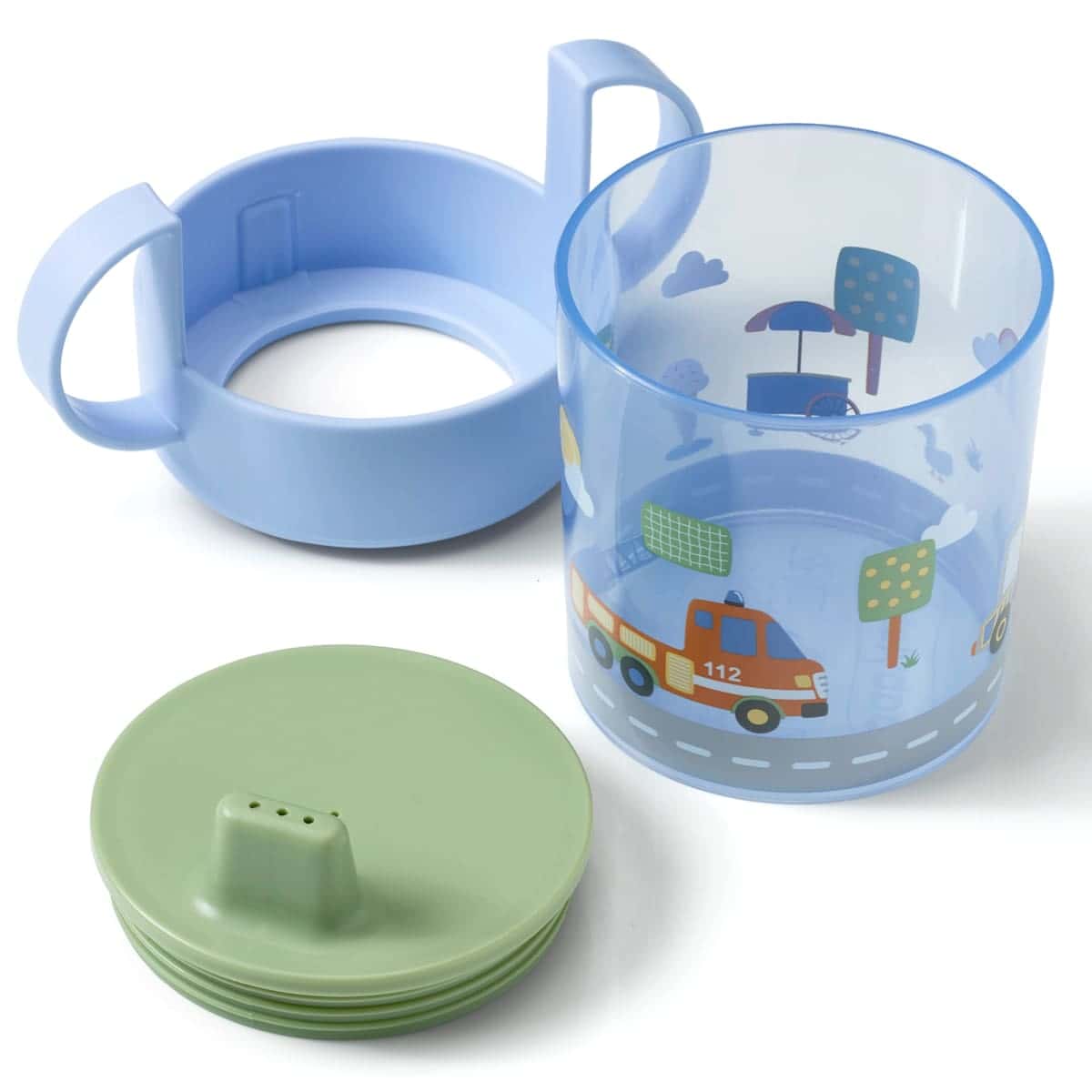 Babylove Tasse d'apprentissage bleu, 1 pièce (Babylove Trinklernbecher blau, 1 St) — produit allemand authentique au Maroc