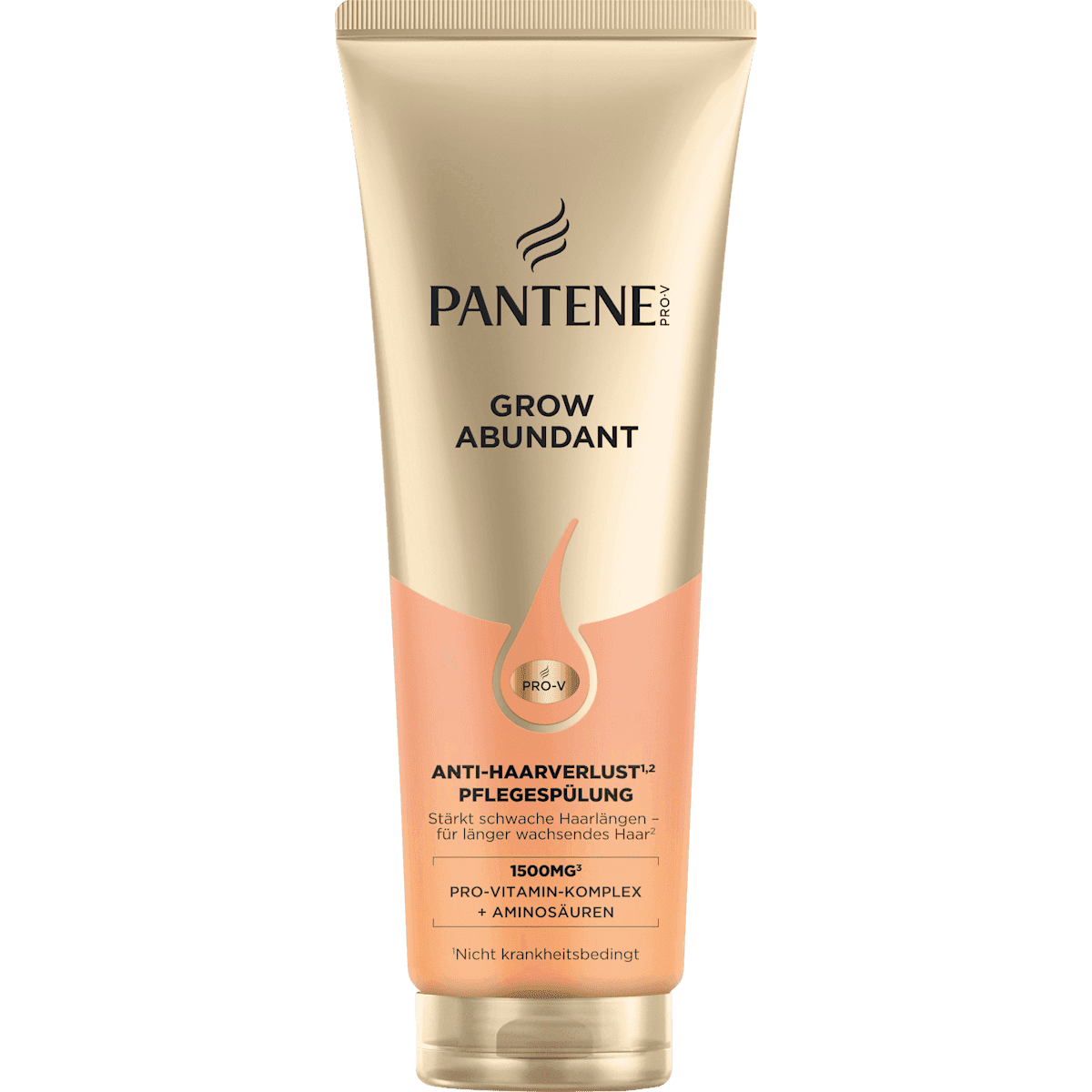 PANTENE PRO-V Conditioner Grow Abundant antichute, 250 ml — produit allemand authentique au Maroc