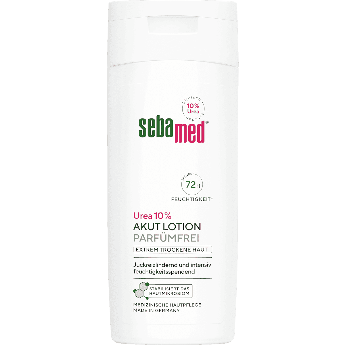 sebamed Akut Lotion sans parfum 10%, 200 ml — produit allemand authentique au Maroc
