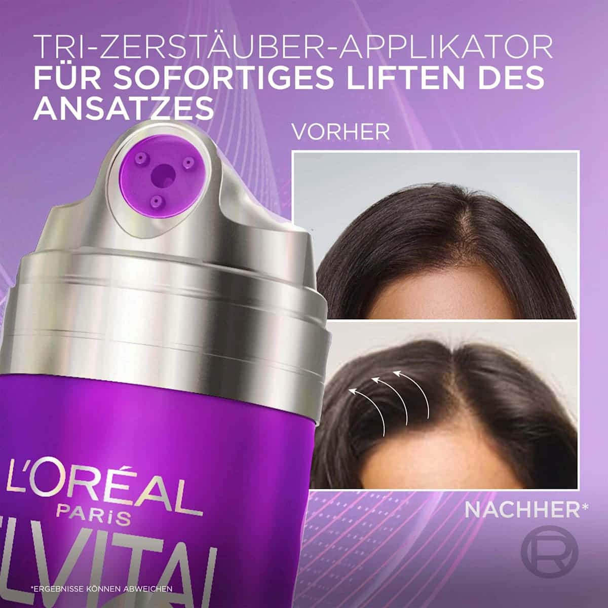L'ORÉAL PARiS ELVITAL volume spray Big Hair Day, 200 ml (L'ORÉAL PARiS ELVITAL Volumenspray Big Hair Day, 200 ml) — authentic German product in Morocco