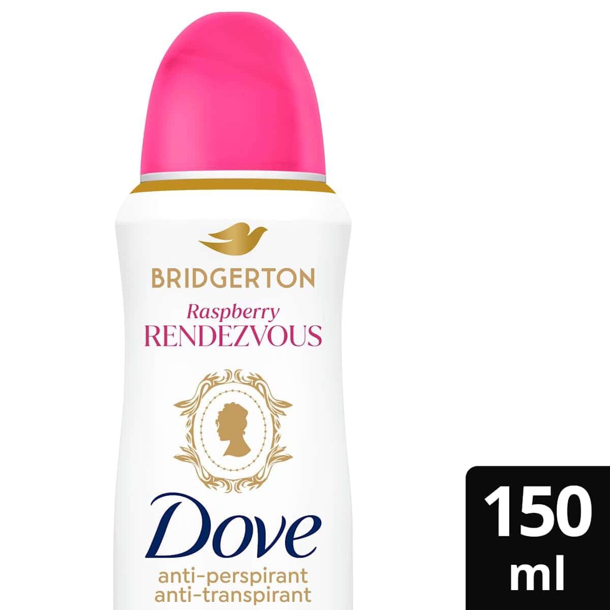 Dove anti-transpirant Déodorant spray Bridgerton Raspberry Rendezvous, 150 ml — منتج ألماني أصلي في المغرب