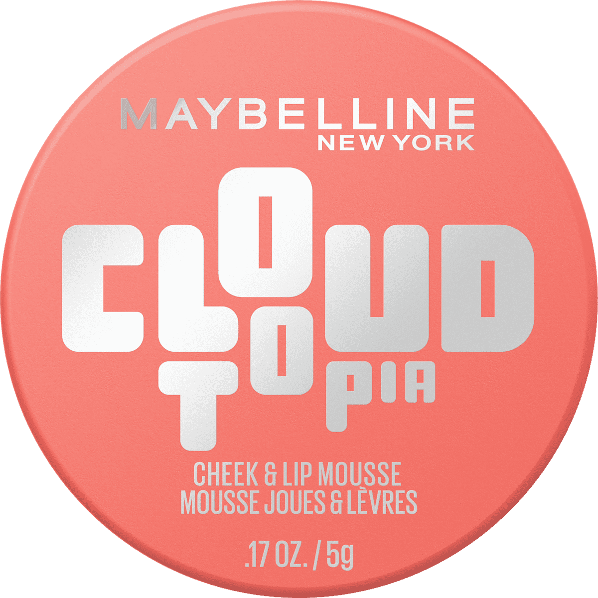 MAYBELLINE NEW YORK Blush Cloudtopia Wangen & Mousse lèvres 05 Coral Illusion, 5 g — منتج ألماني أصلي في المغرب