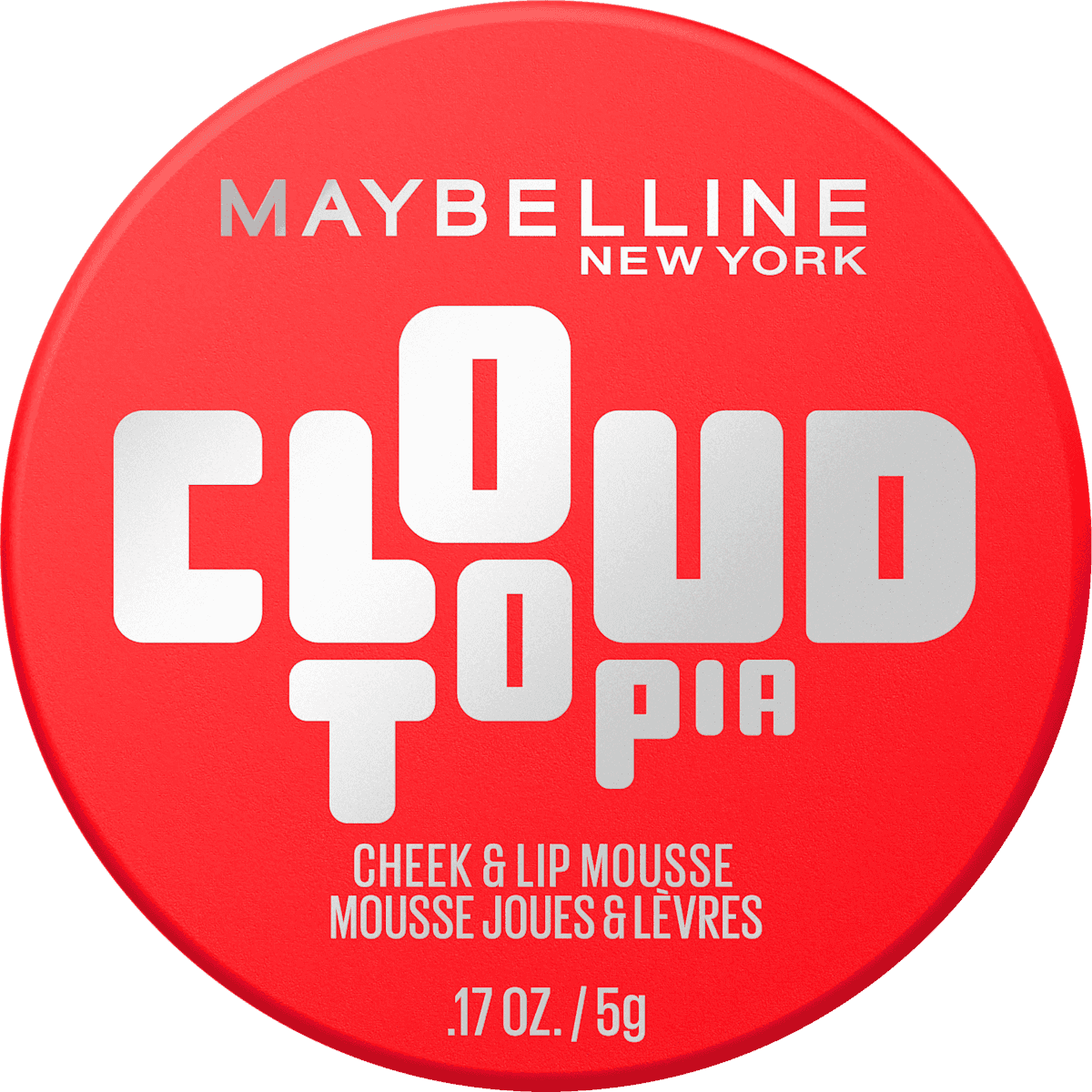 MAYBELLINE NEW YORK Blush Cloudtopia Wangen & Mousse lèvres 03 Divine Crimson, 5 g — منتج ألماني أصلي في المغرب