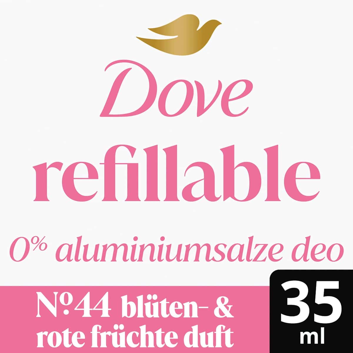 Dove Déodorant stick parfum fleurs & fruits rouges, recharge, 35 ml — منتج ألماني أصلي في المغرب