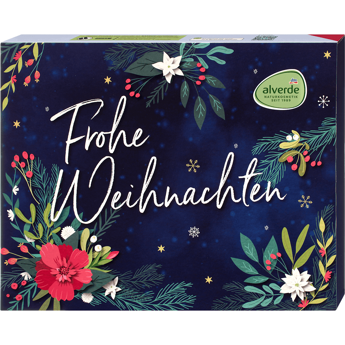 alverde NATURKOSMETIK Calendrier de l'avent 2026 Frohe Weihnachten, 1 pièce (alverde NATURKOSMETIK Adventskalender 2026 Frohe Weihnachten, 1 St) — produit allemand authentique au Maroc