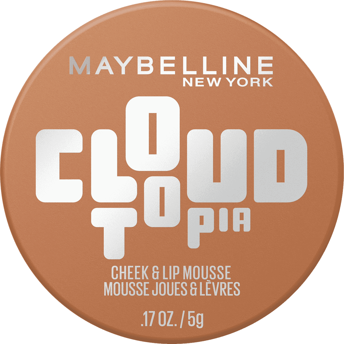 MAYBELLINE NEW YORK Blush Cloudtopia Wangen & Mousse lèvres 12 Toasted Sky, 5 g — منتج ألماني أصلي في المغرب