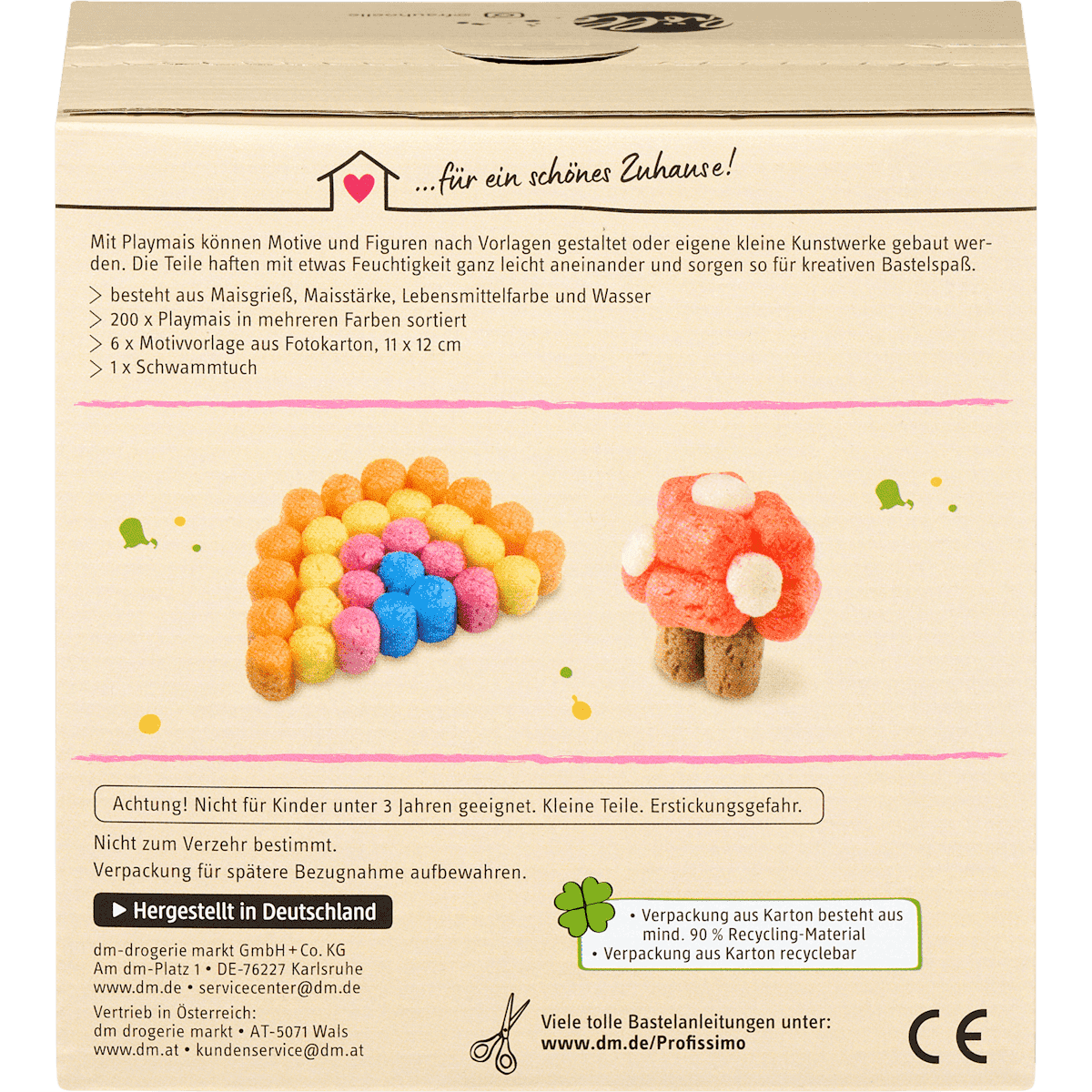 Profissimo Playmais avec modèles, 1 pièce (Profissimo Playmais mit Vorlagen, 1 St) — منتج ألماني أصلي في المغرب