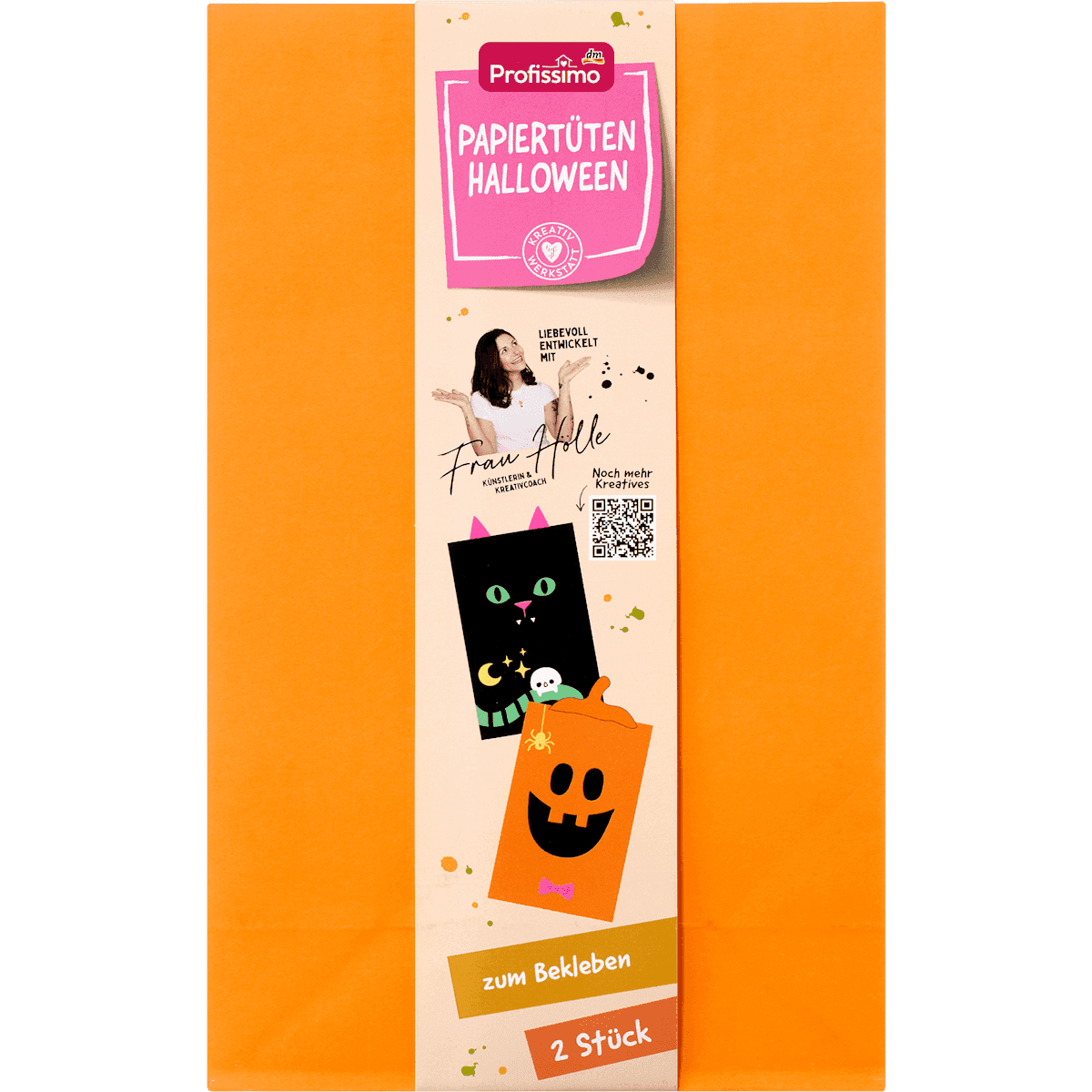 Profissimo Sacs en papier Halloween, 2 pièces (Profissimo Papiertüten Halloween, 2 St) — منتج ألماني أصلي في المغرب