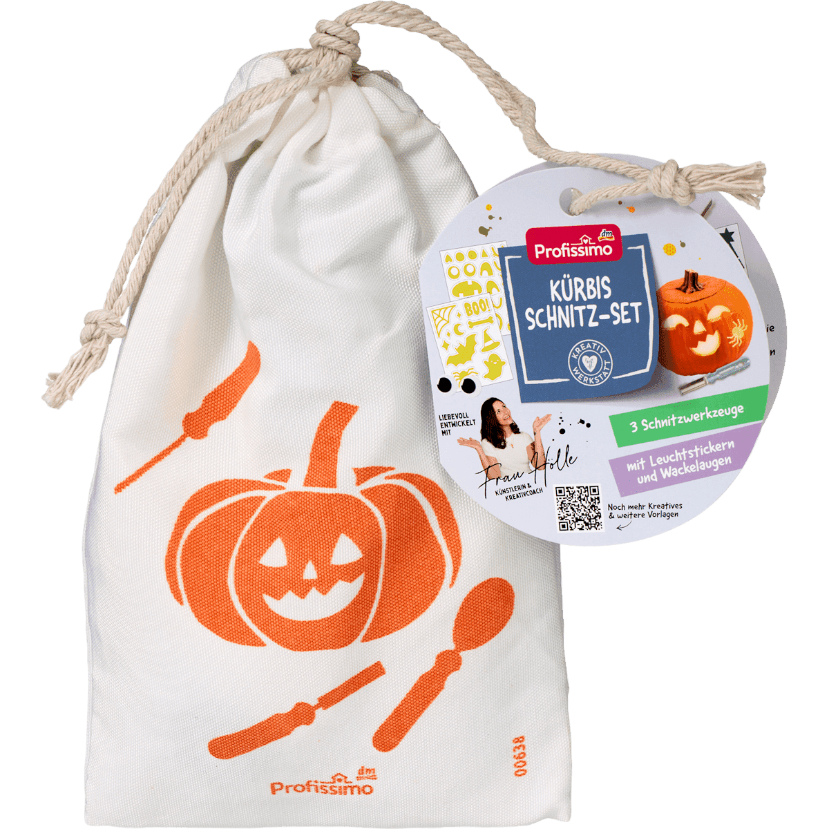 Profissimo sculpter Kit citrouilles, 1 pc (Profissimo Kürbisschnitz-Set, 1 St) — authentic German product in Morocco