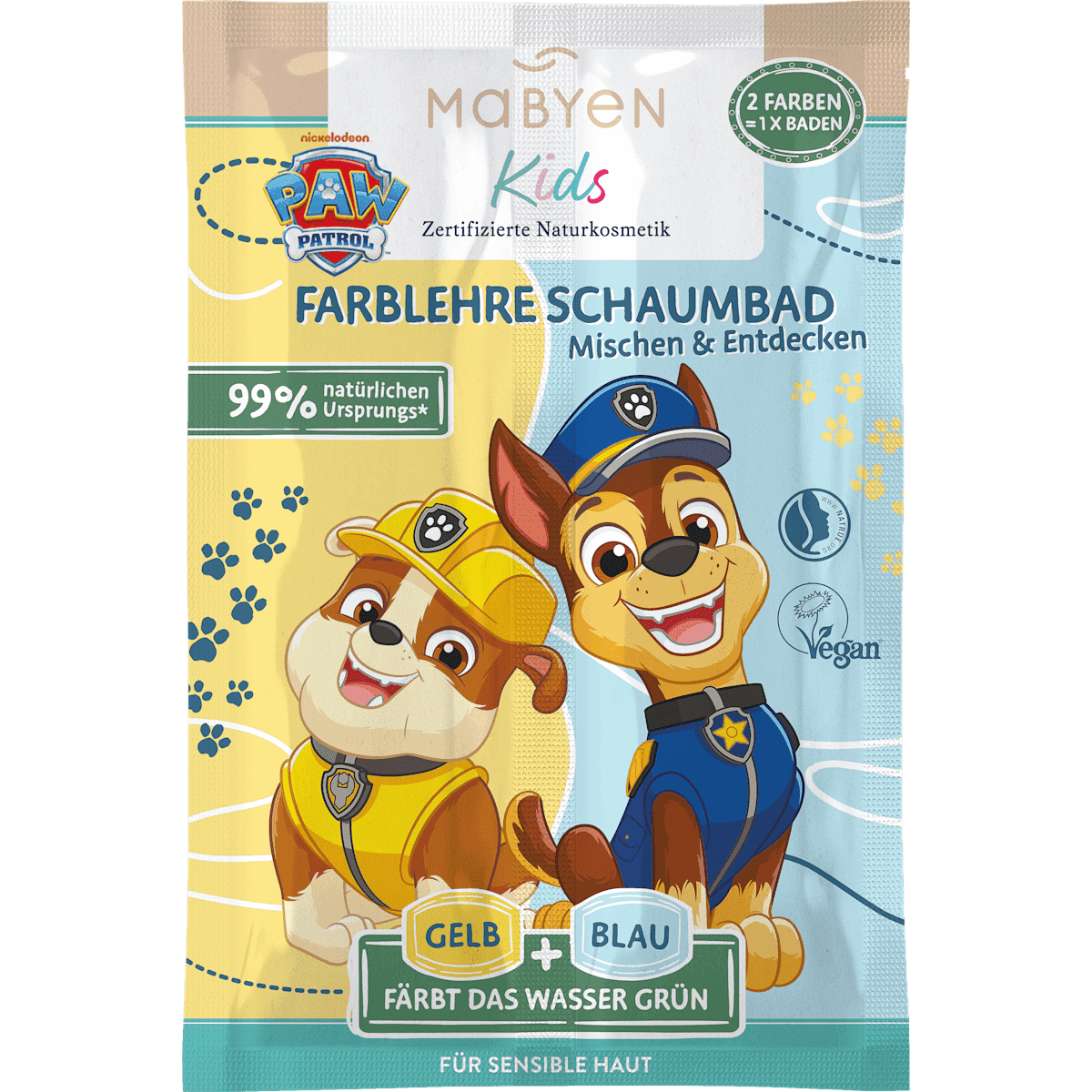 Mabyen Bain moussant Farblehre Paw Patrol, 30 ml — منتج ألماني أصلي في المغرب