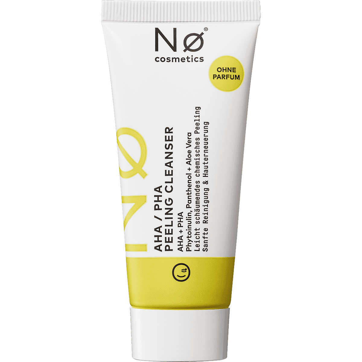 NØ cosmetics Scrub Cleanser AHA / PHA, 40 ml — authentic German product in Morocco