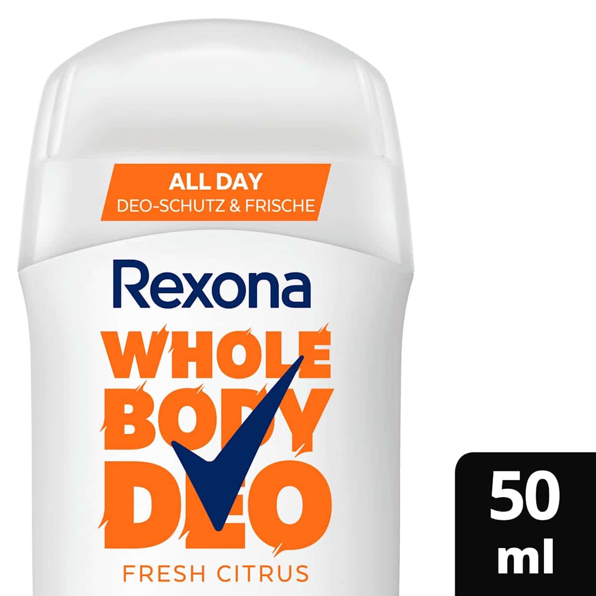 Rexona Deodorant stick Whole Body Fresh Citrus, 50 ml (Rexona Deostick Whole Body Fresh Citrus, 50 ml) — authentic German product in Morocco