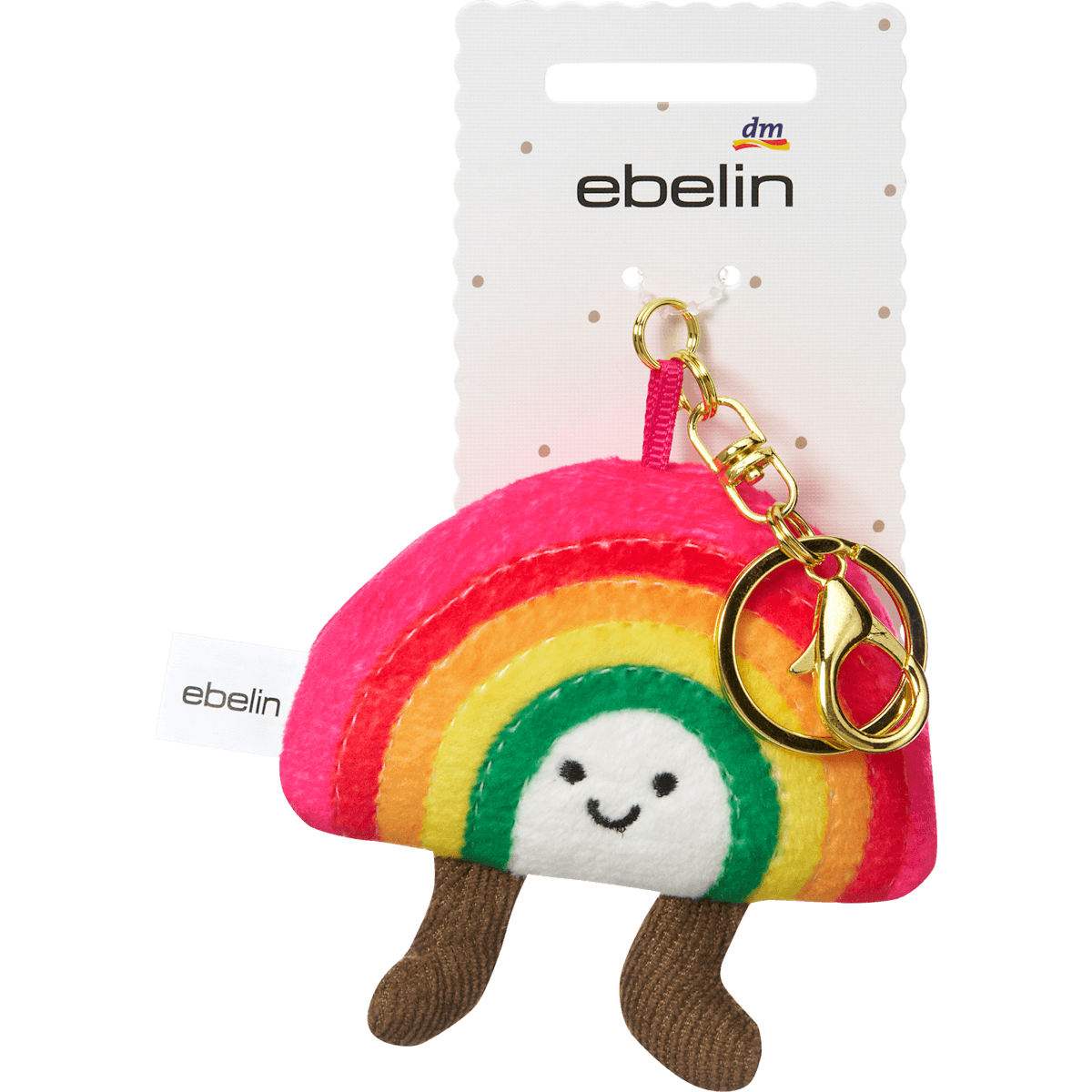 ebelin porte-clés & bijou de sac arc-en-ciel, 1 pièce — produit allemand authentique au Maroc