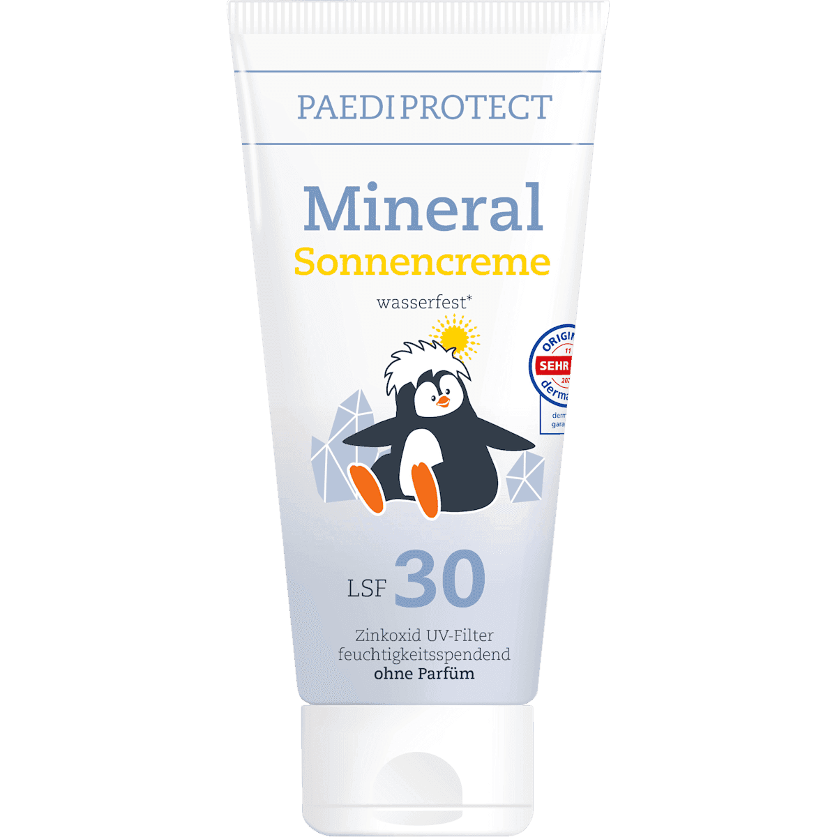 PAEDIPROTECT crème solaire Mineral LSF 30, 150 ml (PAEDIPROTECT Sonnencreme Mineral LSF 30, 150 ml) — produit allemand authentique au Maroc
