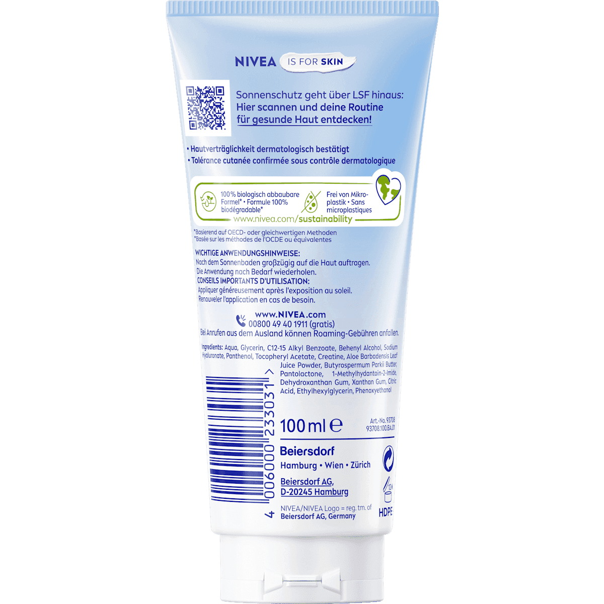 NIVEA SUN After Sun Serum, 100 ml — authentic German product in Morocco