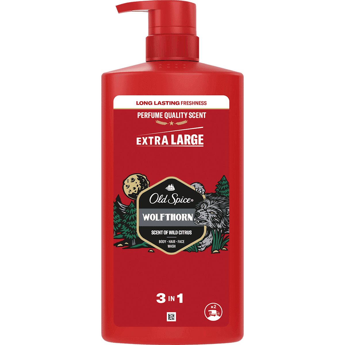 Old Spice Gel douche Wolfthorn 3in1, 800 ml (Old Spice Duschgel Wolfthorn 3in1, 800 ml) — منتج ألماني أصلي في المغرب