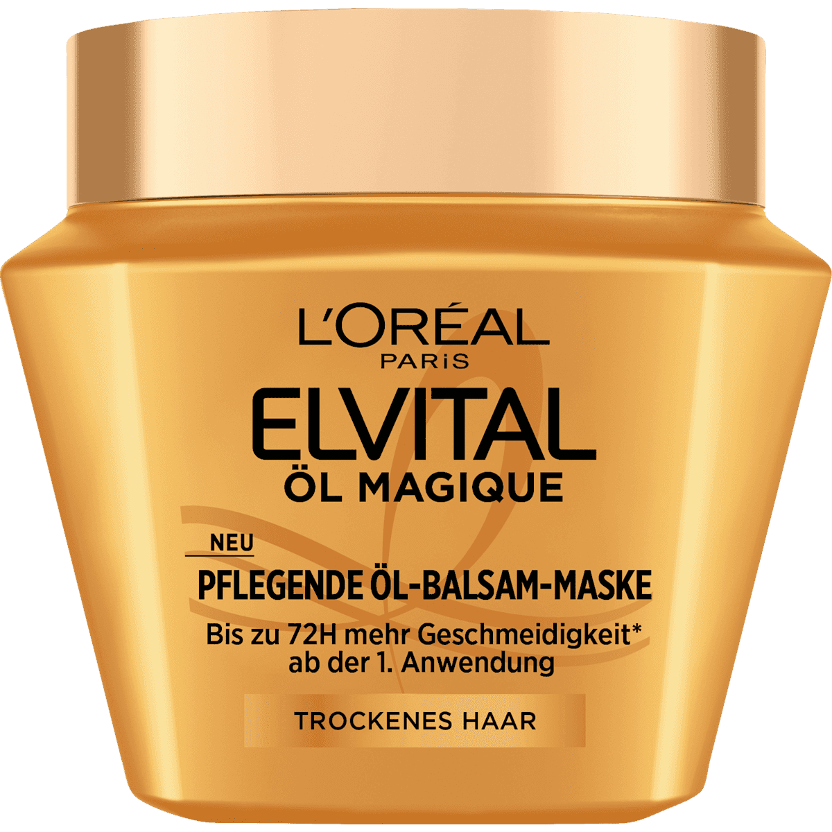 L'ORÉAL PARiS ELVITAL Mask hair oil Magic, 300 ml (L'ORÉAL PARiS ELVITAL Haarmaske Öl Magique, 300 ml) — authentic German product in Morocco