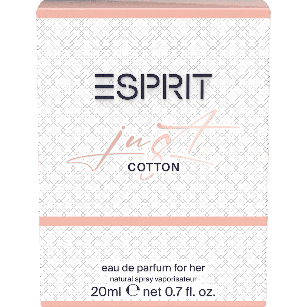 ESPRIT Just COTTON Water Fragrance, 20 ml (ESPRIT Just COTTON Eau de Parfum, 20 ml) — authentic German product in Morocco