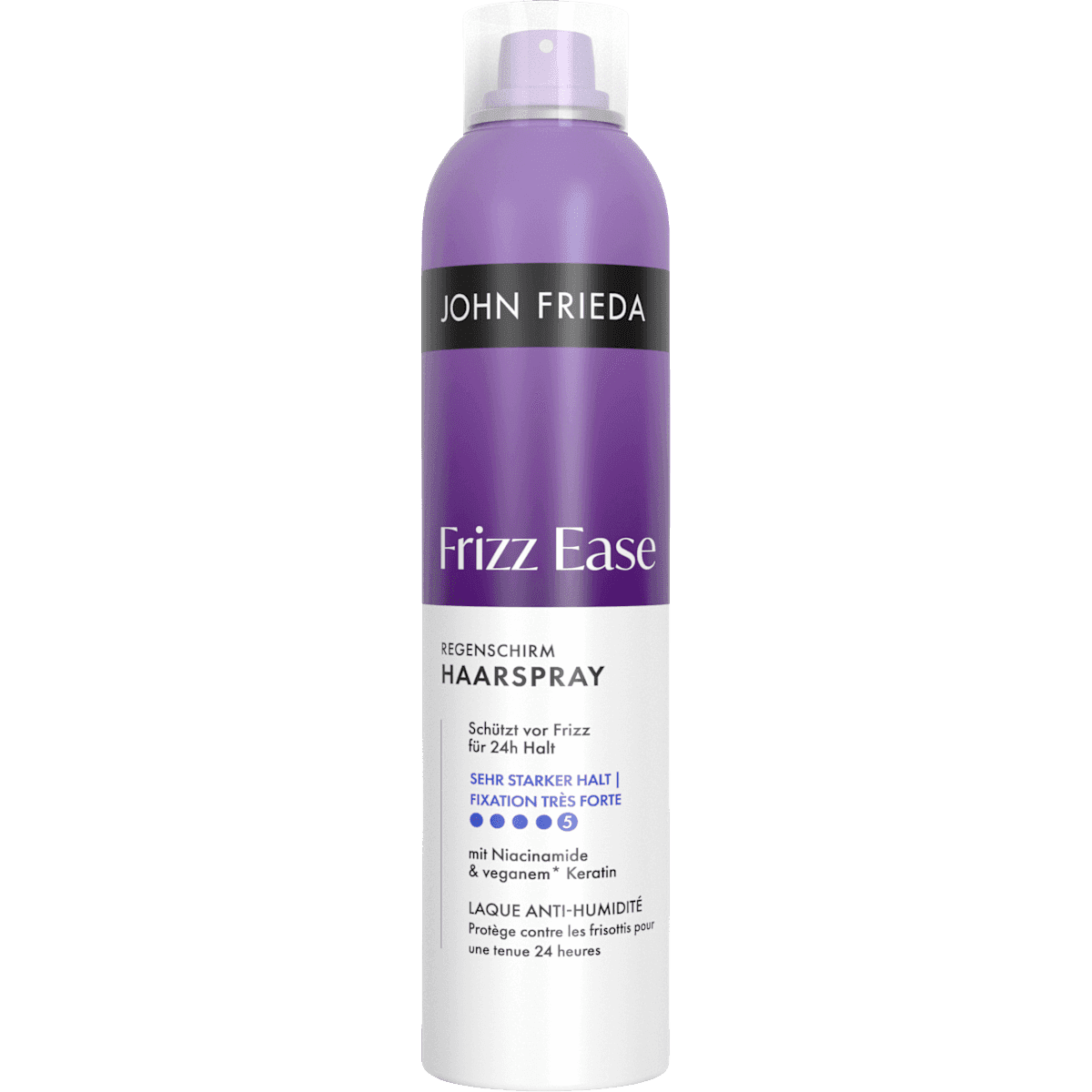 John Frieda Laque Frizz Ease Regenschirm, 250 ml — produit allemand authentique au Maroc