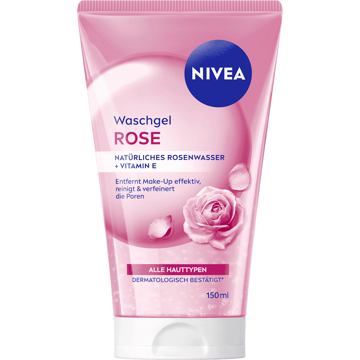 NIVEA Gel nettoyant rose, 150 ml — produit allemand authentique au Maroc