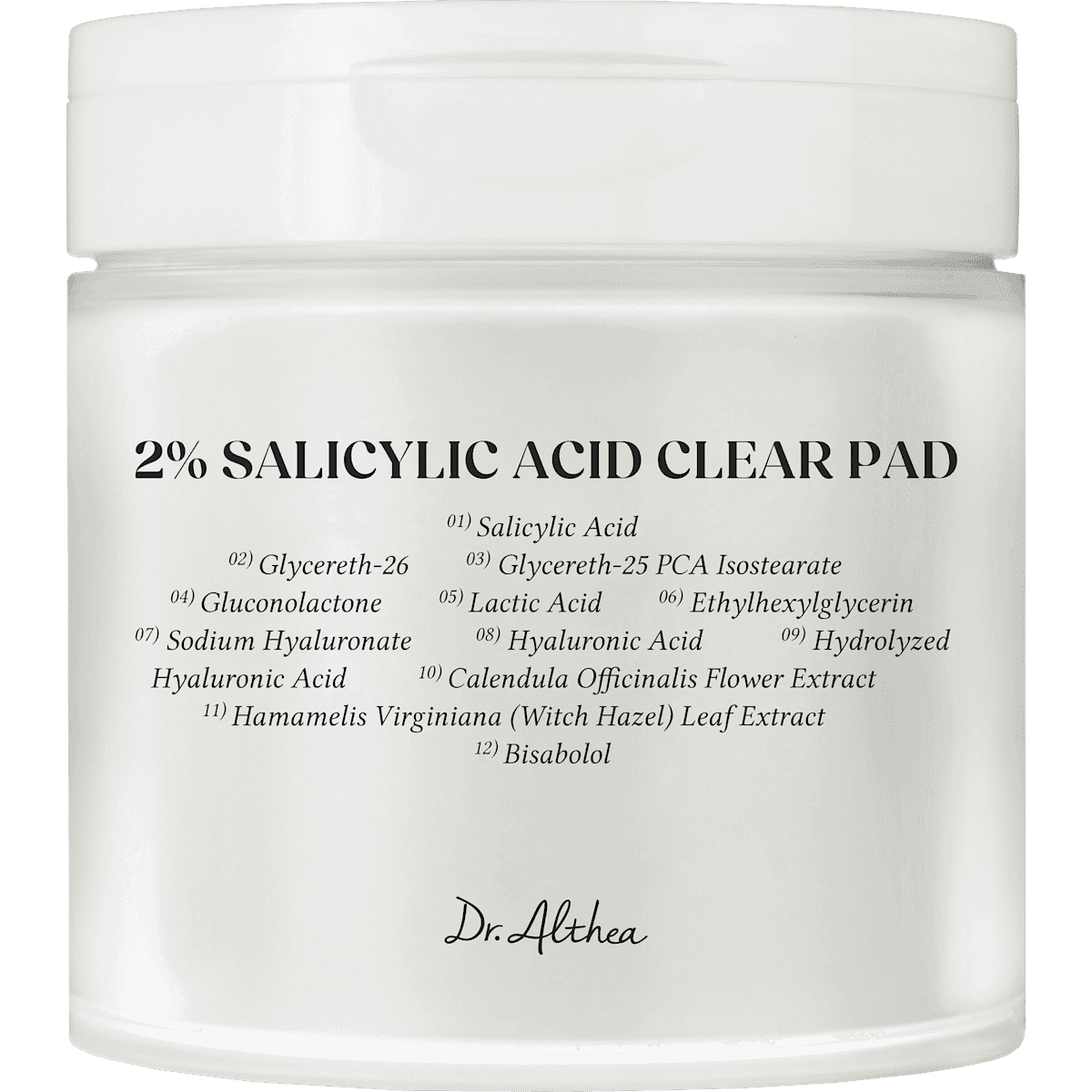 Dr. Althea 2% Salicylic Acid Clear Pad, 65 pièces — منتج ألماني أصلي في المغرب
