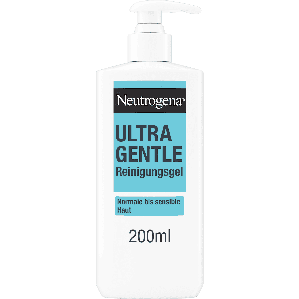 Neutrogena Gel nettoyant Ultra Gentle, 200 ml — produit allemand authentique au Maroc