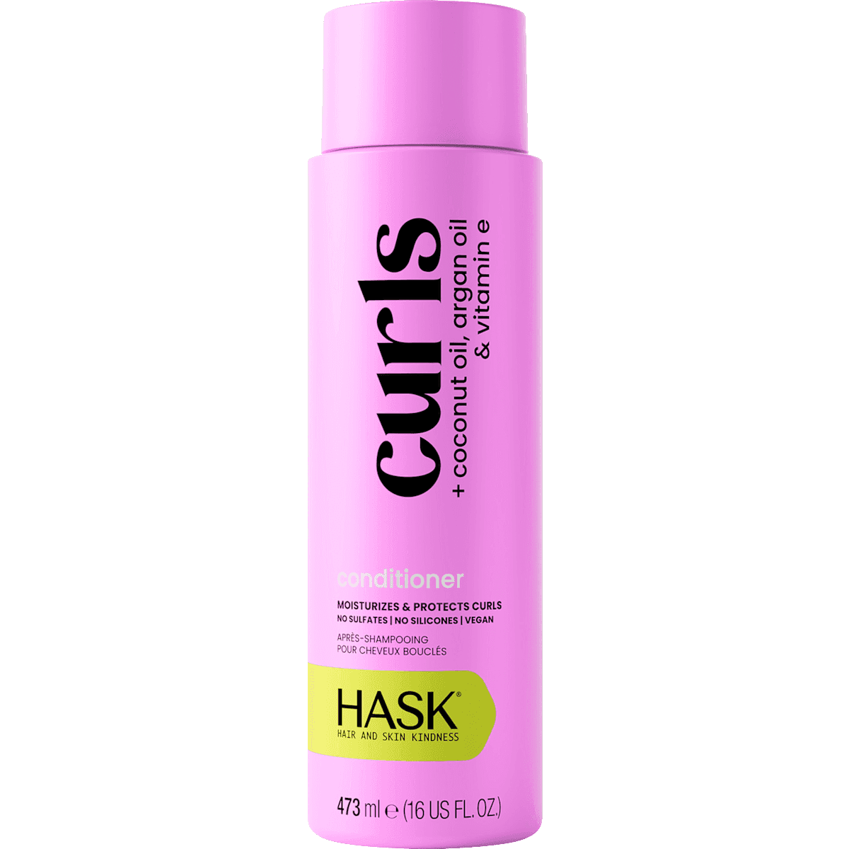 HASK Conditioner curls + coconut oil, 473 ml — authentic German product in Morocco