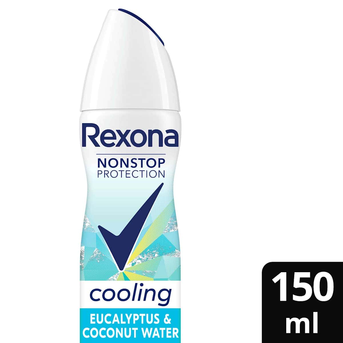 Rexona antiperspirant Deodorant spray Cooling Eucalyptus & Coconut Water, 150 ml (Rexona Antitranspirant Deospray Cooling Eucalyptus & Coconut Water, 150 ml) — authentic German product in Morocco