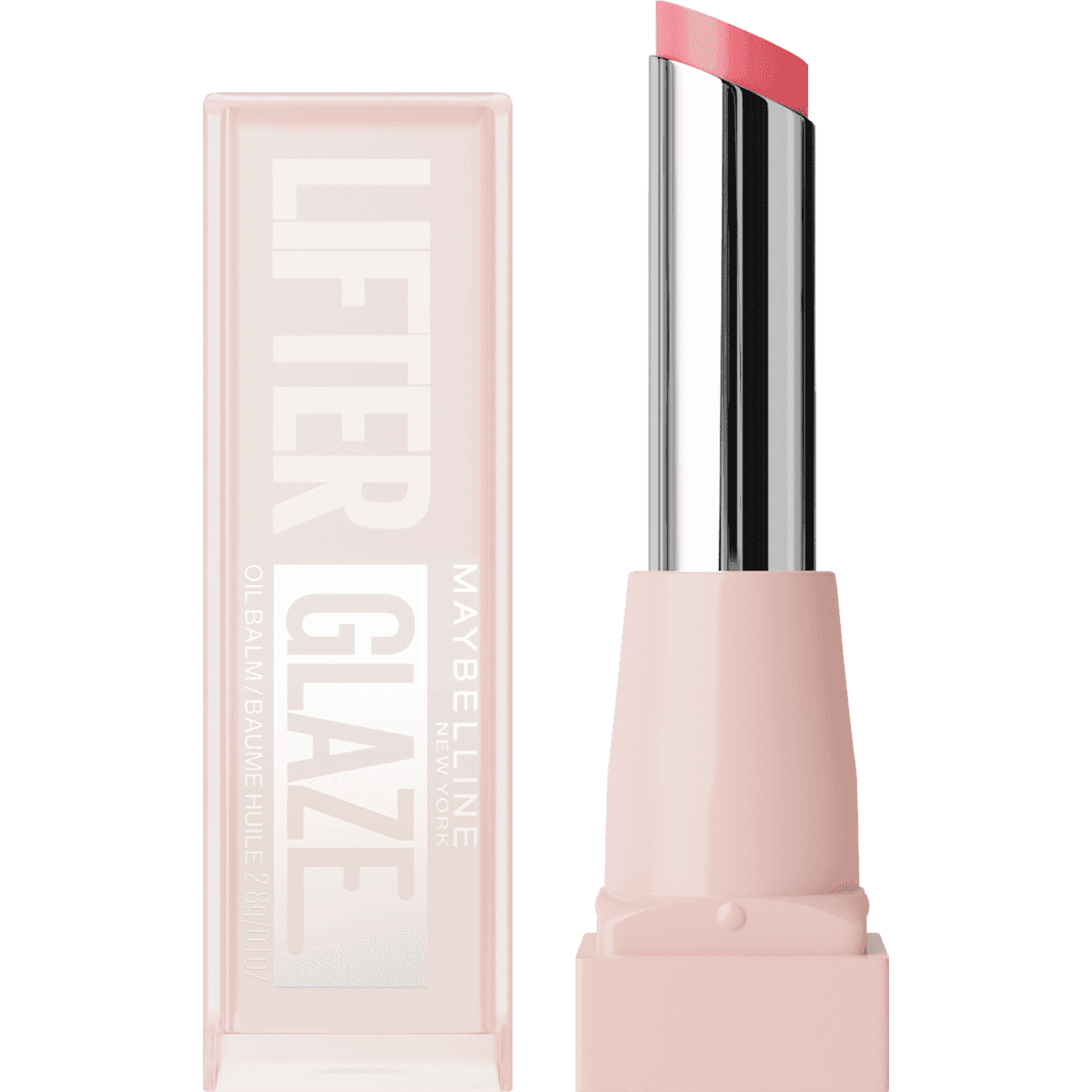 MAYBELLINE NEW YORK Baume à lèvres Lifter Glaze Oil Balm 012 Strawberry Compote, 2,8 g — produit allemand authentique au Maroc