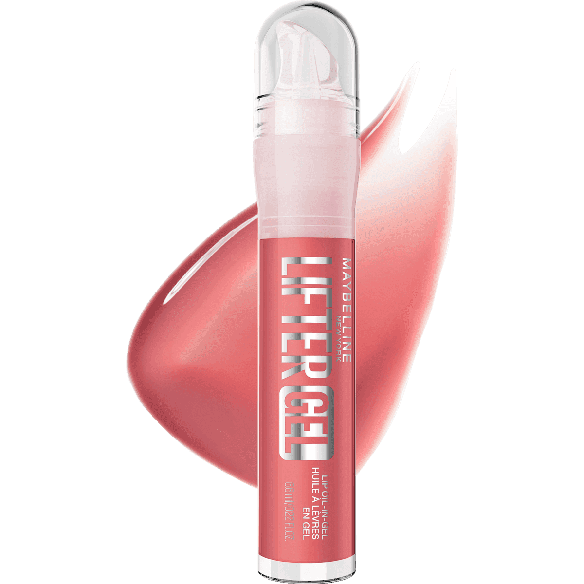 MAYBELLINE NEW YORK Gloss Lifter Gel Lip Oil-in-Gel 006 Strawberry Shake, 6,6 ml — produit allemand authentique au Maroc