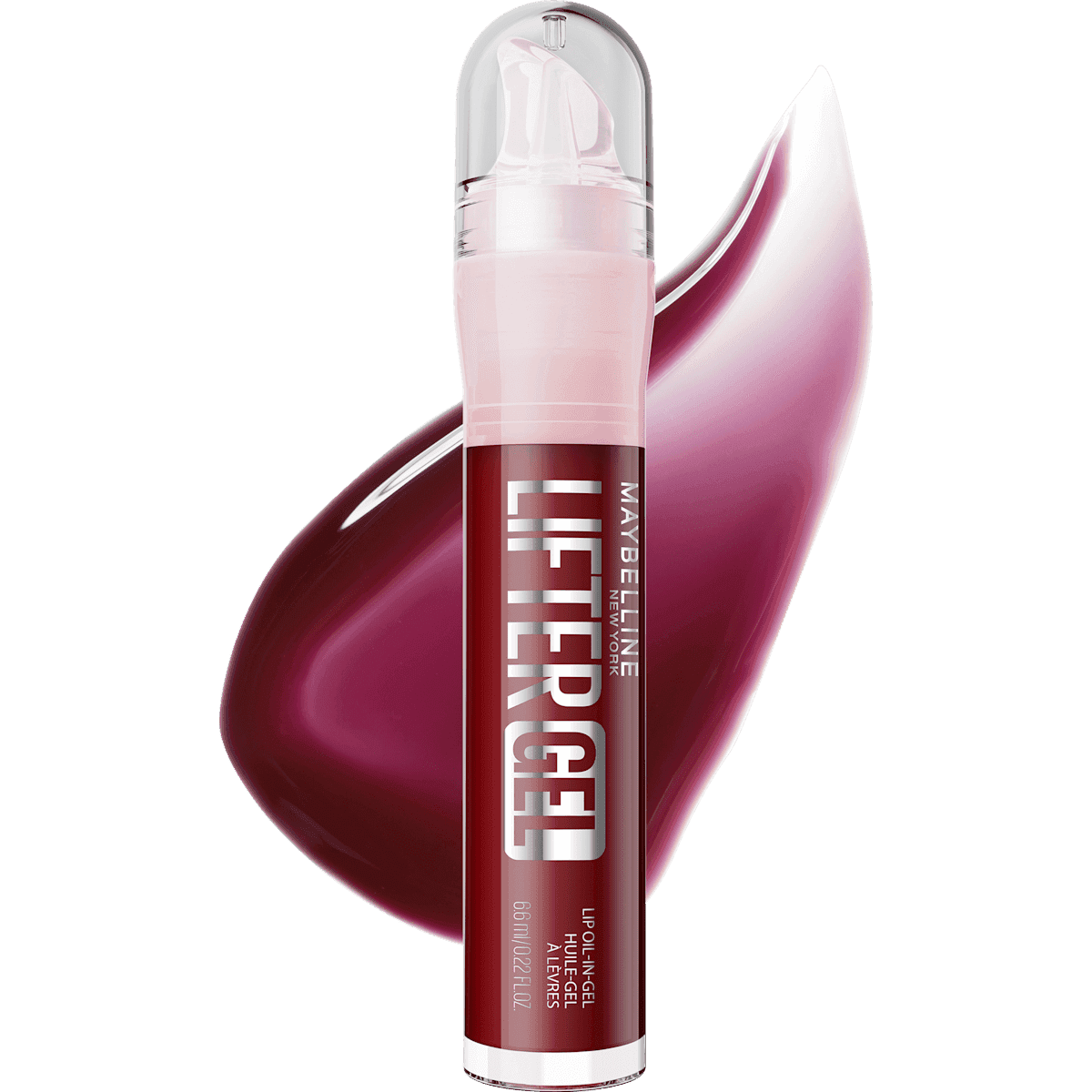 MAYBELLINE NEW YORK Gloss Lifter Gel Lip Oil-in-Gel 008 Berry Twist, 6,6 ml — produit allemand authentique au Maroc