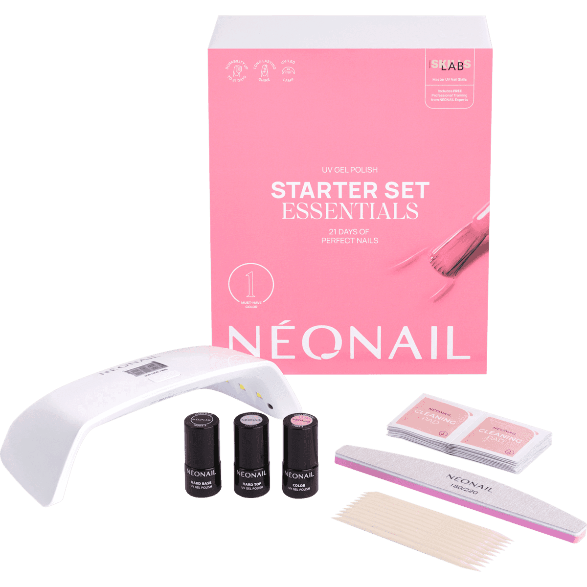 NÉONAIL Starter Set Essentials, 1 pièce — produit allemand authentique au Maroc