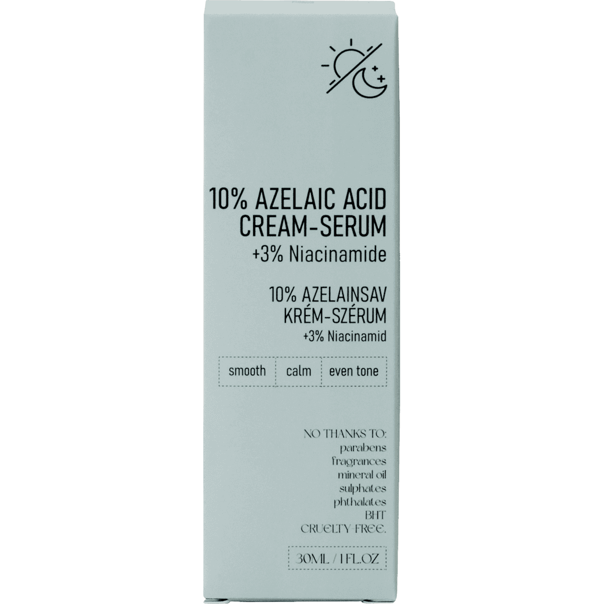 nerds. Sérum visage 10% Azelaic Acid, 30 ml (nerds. Gesichtsserum 10% Azelaic Acid, 30 ml) — produit allemand authentique au Maroc