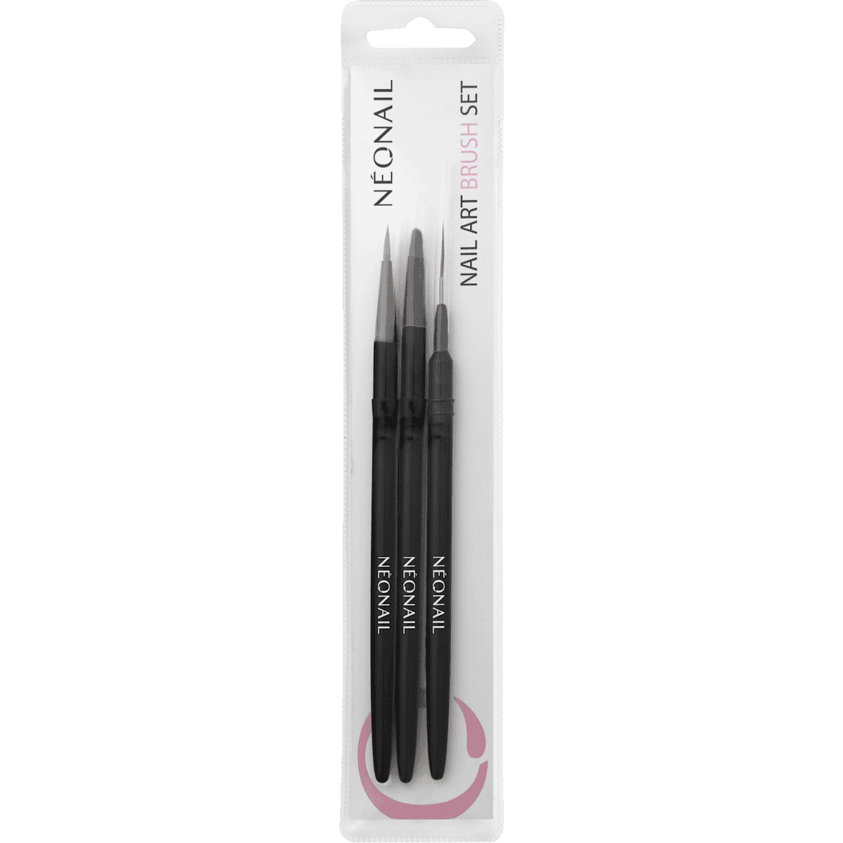NÉONAIL Nail Art Pinsel Set 3 pièces, 1 pièce — produit allemand authentique au Maroc