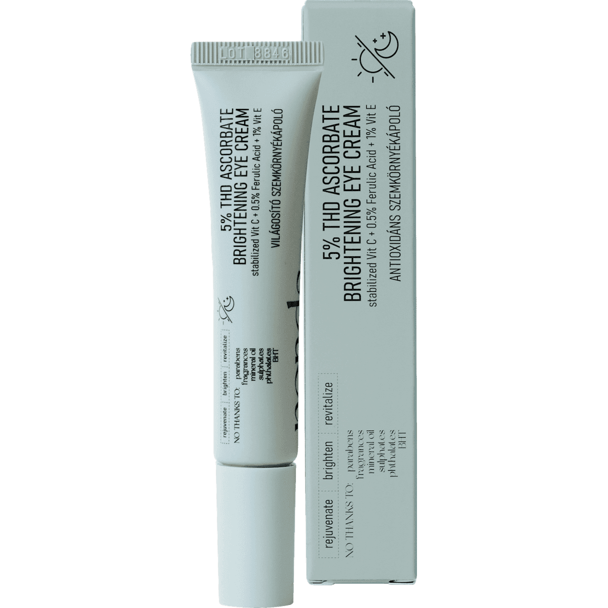 nerds. Soin des yeux 5% THD Ascorbate Brightening, 15 ml — منتج ألماني أصلي في المغرب